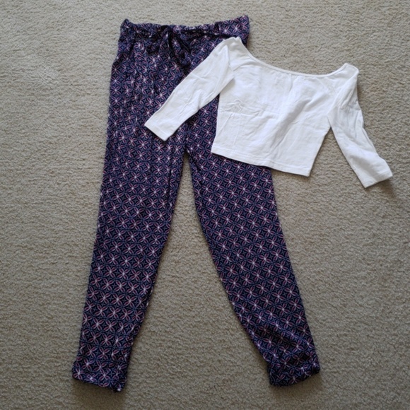 Hollister Pants - Hco boho trouser pants